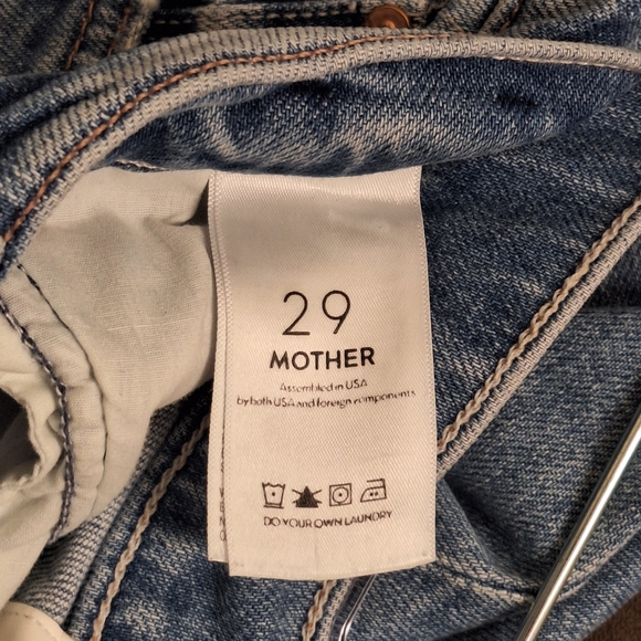 MOTHER SUPERIOR High Waisted Zipper Leg Jeans - Picture 5 of 6